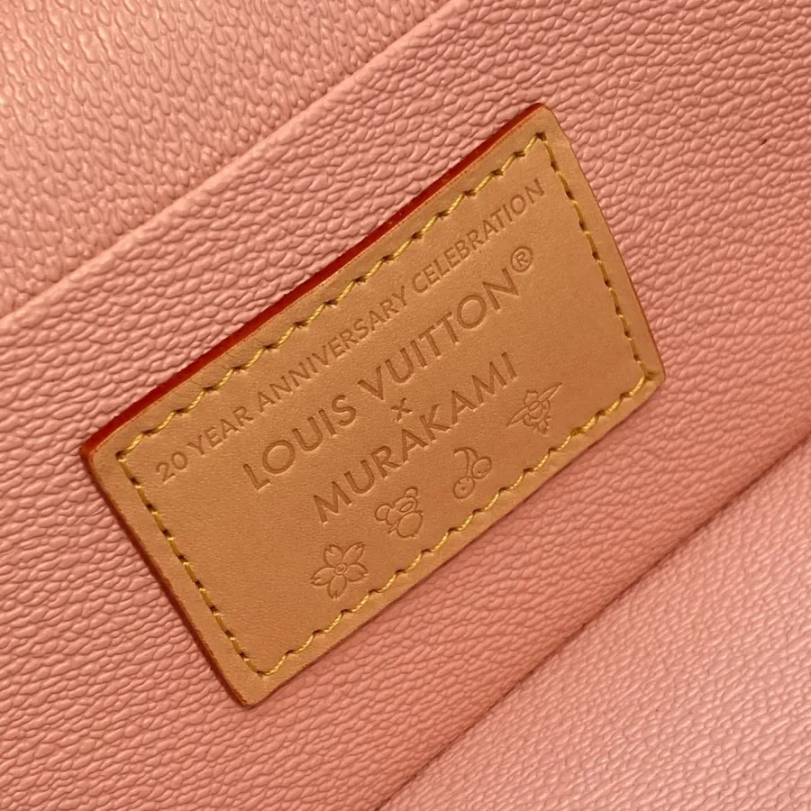 Louis Vuitton x Murakami Takashi Nice Mini Sakura Brown Gold Hardware