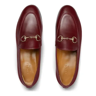 Gucci red loafers