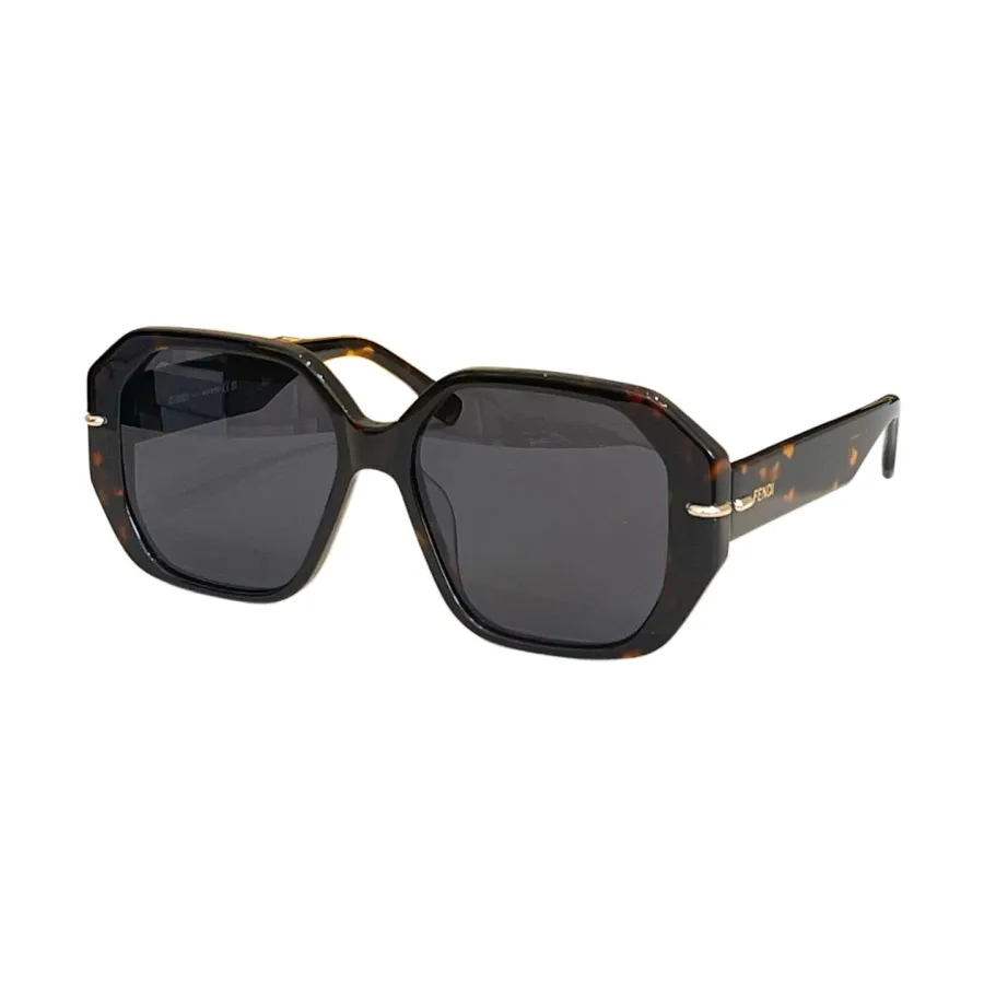 Fendi glasses black/grey/rust black/red/leopard/eggplant/transparent leopard/transparent black color Size 56口18-145