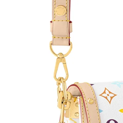 Louis Vuitton x Murakami Takashi Dauphine Soft GM Multicolor White Gold Hardware