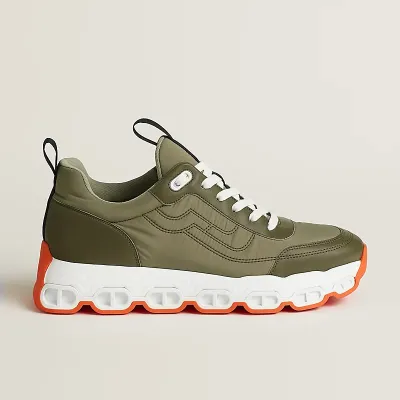 HERMES lmpulse Sneakers Green Sports Shoes