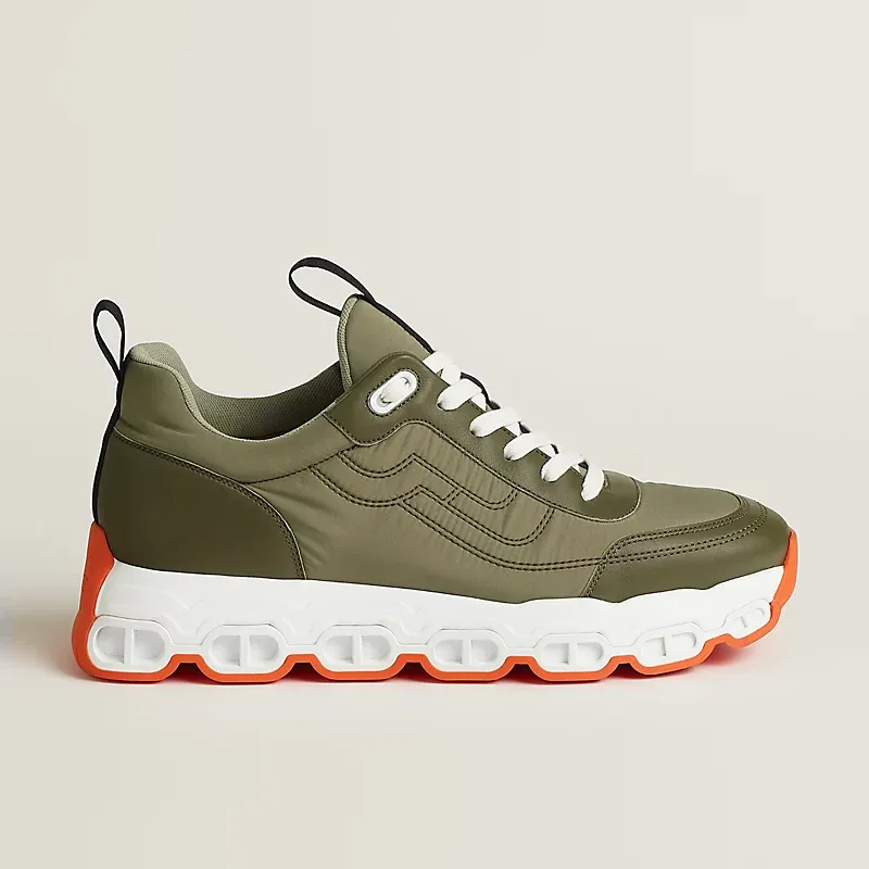 HERMES lmpulse Sneakers Green Sports Shoes