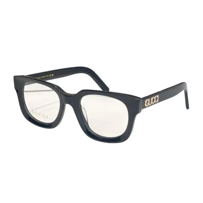 Gucci square frame glasses red black/black pink/leopard black/leopard/black gold/black silver/black color Size 51口22-145