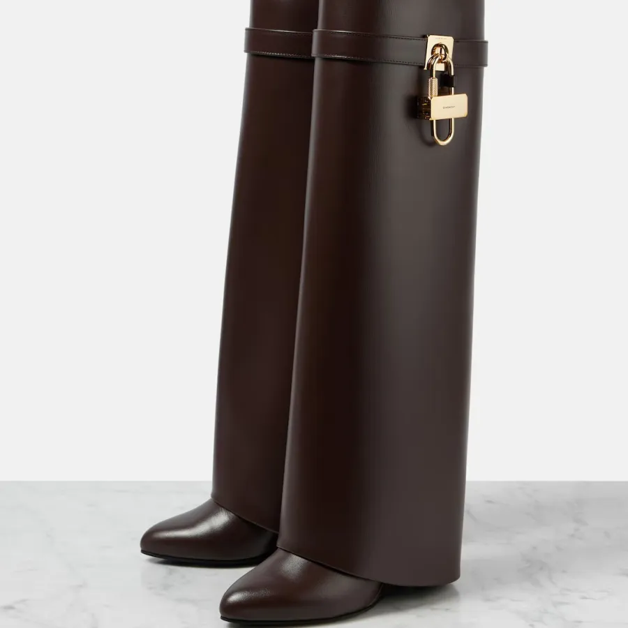 GIVENCHY Leather knee-high boots