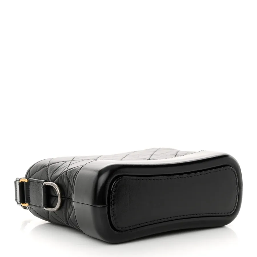 Black Quilted Chanel Bag Quilted Calfskin Leather