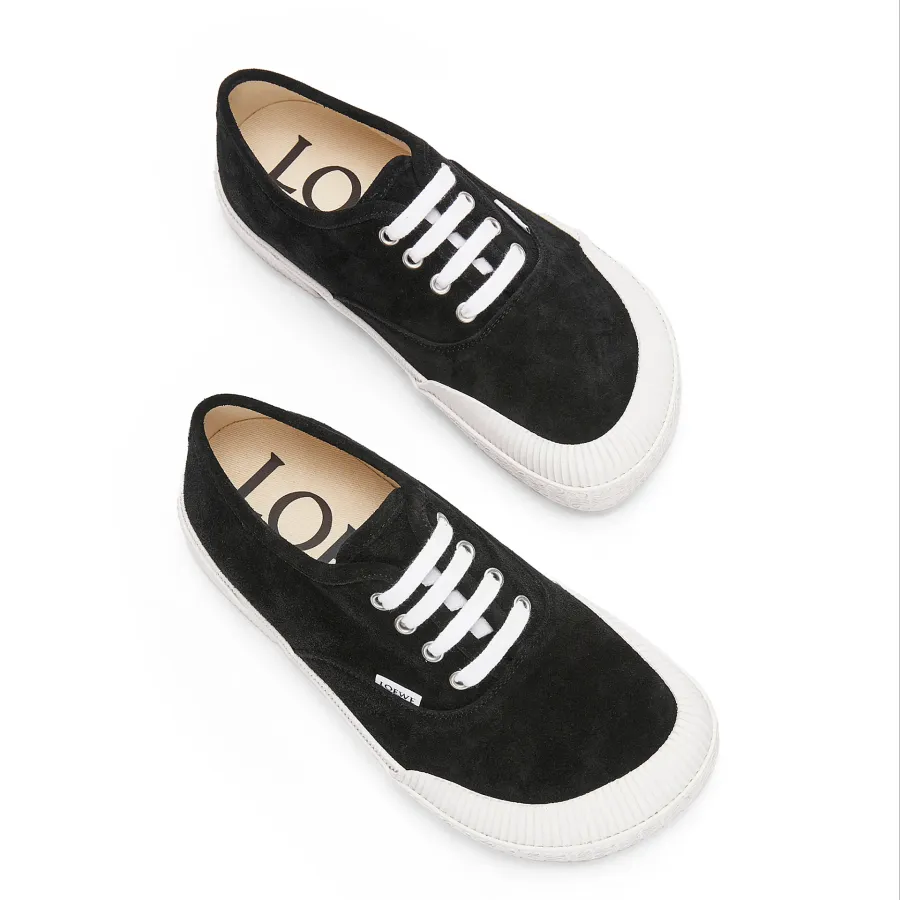 LOEWE Canvas Terra Vulca lace-up sneakers for women