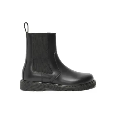 LOEWE Black ox leather Blaze Chelsea boots