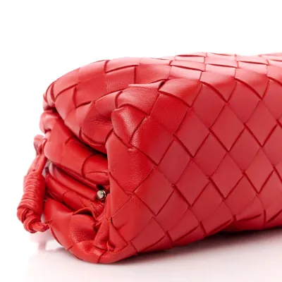 Bottega Veneta Mini Intrecciato The Pouch Lollipop Nappa Leather