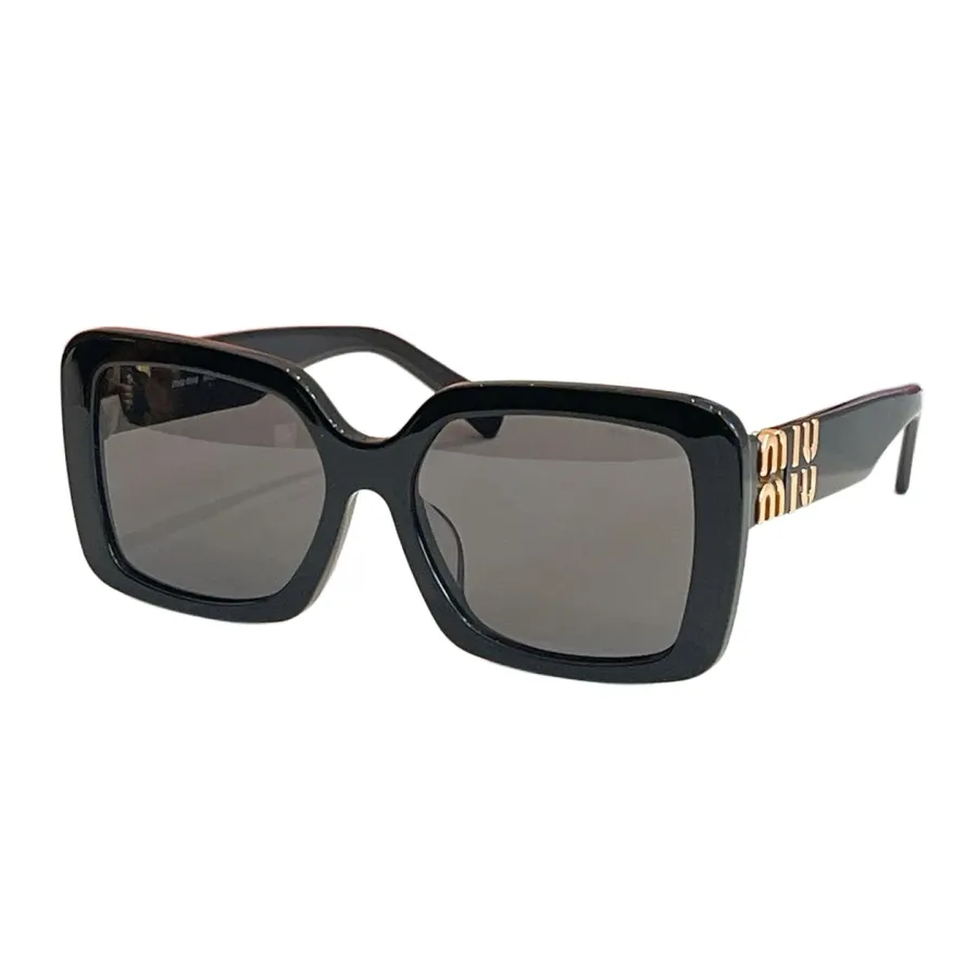 Miu Miu square frame glasses black/pink/leopard color Size 56口17-140