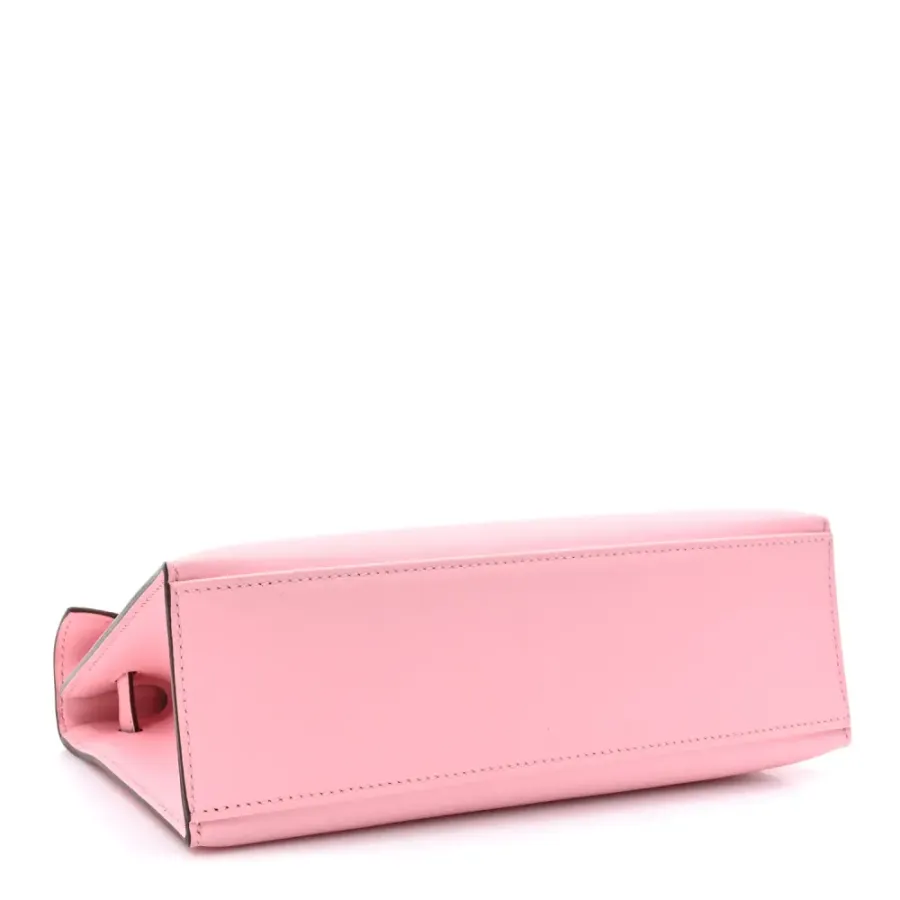 Hermès Kelly Pochette Clutch Rose Sakura Swift Leather Silver Hardware