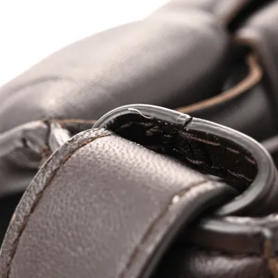 Bottega Veneta Maxi Intrecciato Padded Cassette Crossbody Bag Fondente Nappa Leather