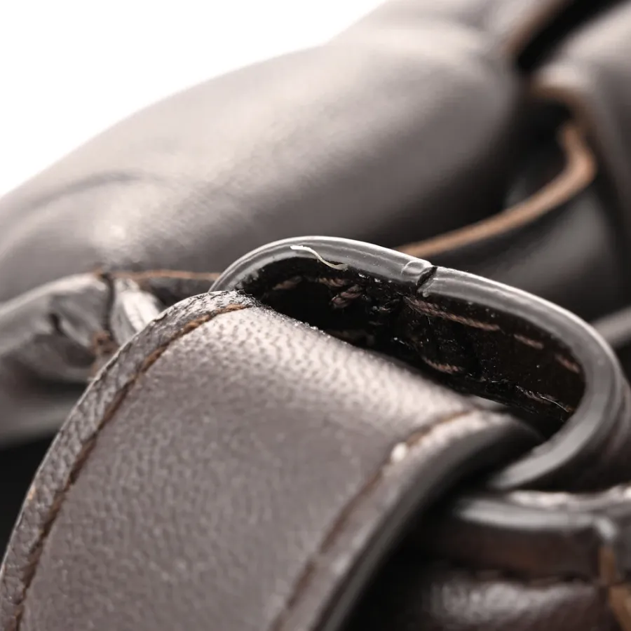 Bottega Veneta Maxi Intrecciato Padded Cassette Crossbody Bag Fondente Nappa Leather