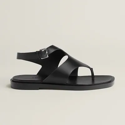 HERMES Karen Black Sandal