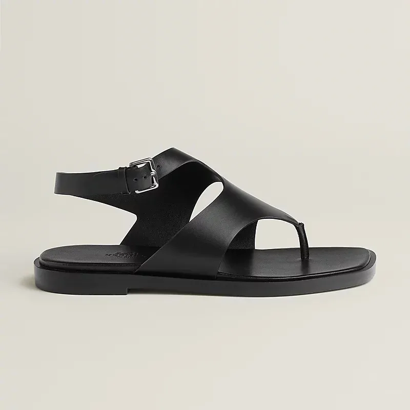 HERMES Karen Black Sandal