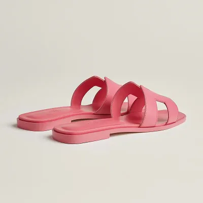 HERMES Oran pink Slippers