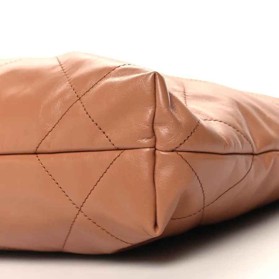 Chanel 22 Bag Calfskin Gold Shoulder Bags