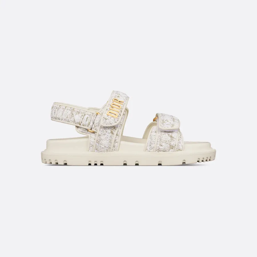 Dior white sandals
