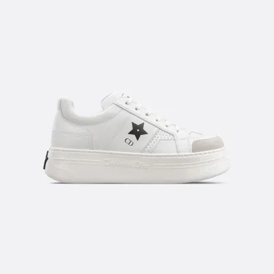 Dior White platform sneakers