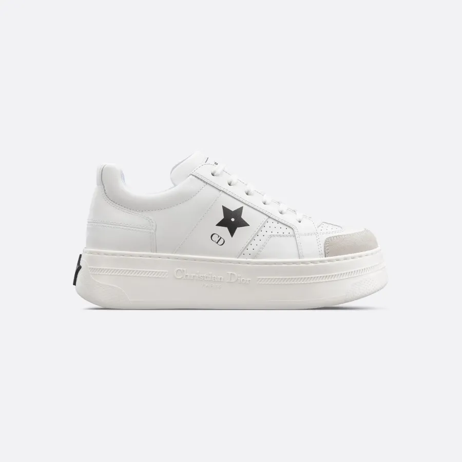 Dior White platform sneakers