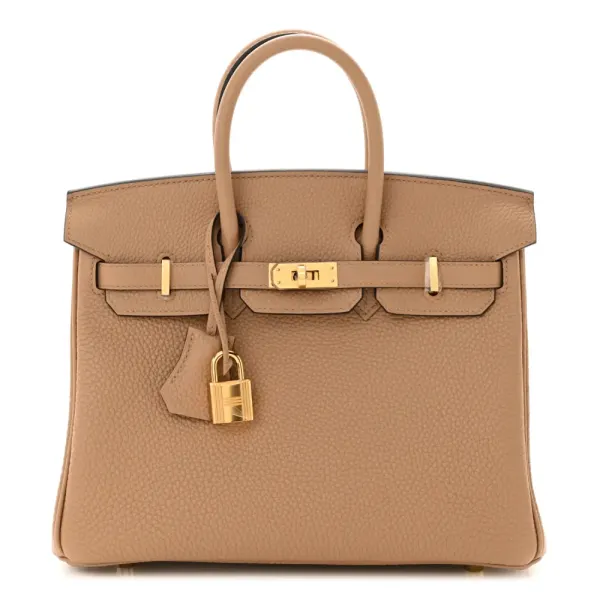 Hermès Birkin 25 Chai Togo Leather Gold Hardware