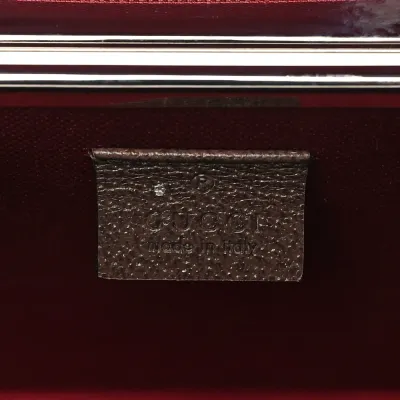 Gucci Medium Globe-Trotter Beauty Case Brown GG Supreme Monogram Canvas Silver Hardware