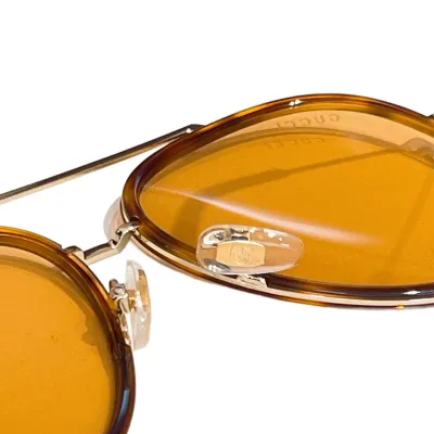 Gucci Pilot glasses leopard orange/black silver/green red/grey/green/blue/leopard color Size 56口15-145