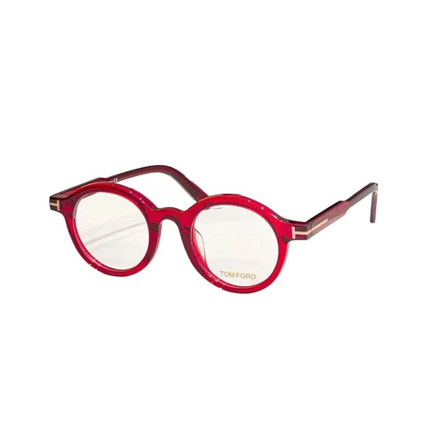 Tom Ford round frame glasses red/grey/black/blue/leopard/tawny/transparent/green leopard color Size 45口22-145
