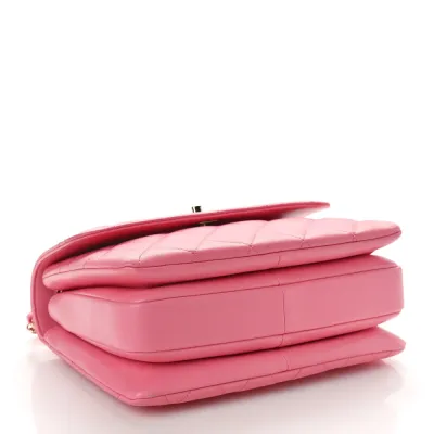 Grade Handbags | Pink Chanel Trendy CC Flap Bag