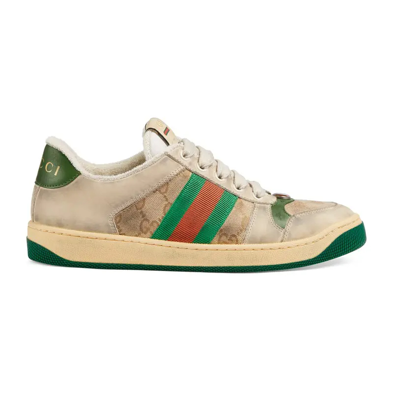 Gucci Screener série tênis esportivos femininos Sneakers