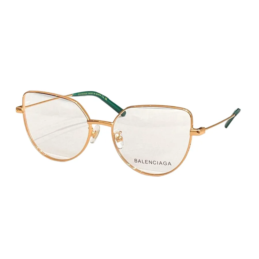 Balenciaga Butterfly glasses gold red/leopard gold/gold white/gold black/blue/green/gun black color transparent lens Size 59口16-145