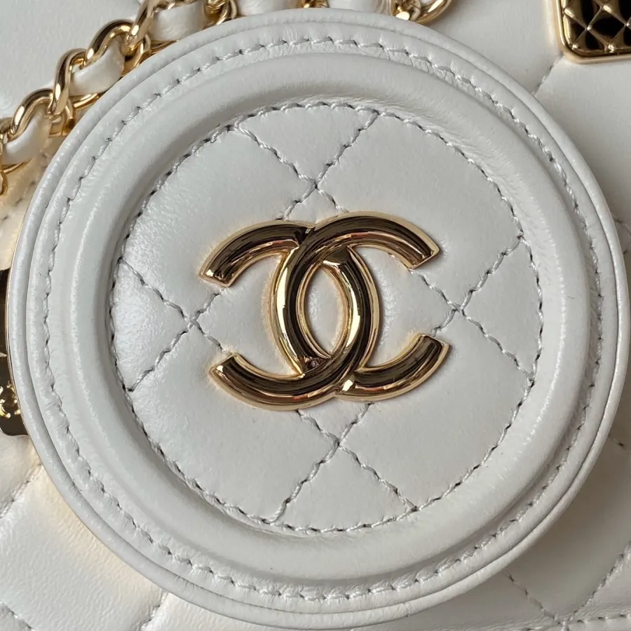 Chanel Camera bag white/black/red/milk tea color Crossbody Bags