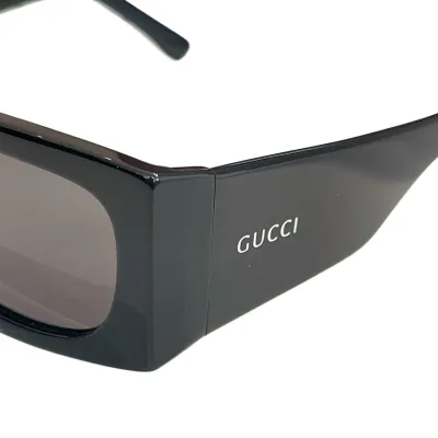 Gucci square frame glasses black/red/leopard/green black/blue black/purple color Size 52口23-145
