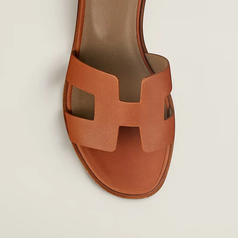 HERMES Santorini brown Sandal