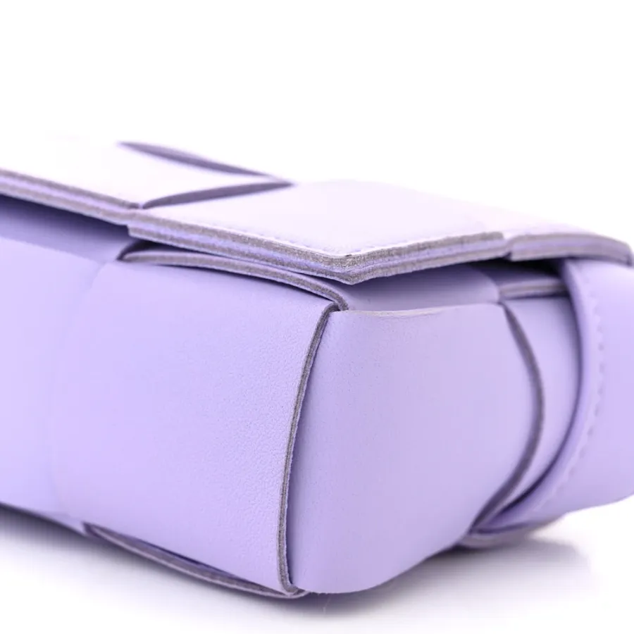 Bottega Veneta Maxi Intreccio The Belt Cassette Bag Wisteria Nappa Leather