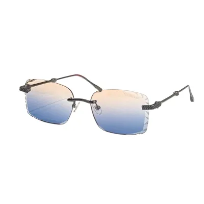 Valentino square frame glasses orange/purple/eggplant/blue/brown/black/gun black color Size 60口18-145