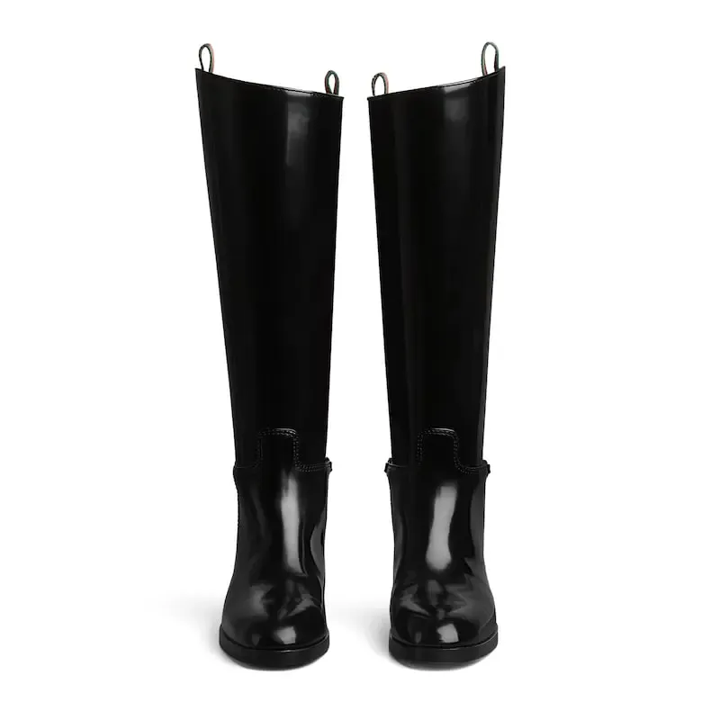 Gucci black long boots