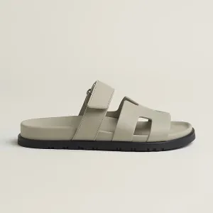HERMES Chypre Grey Slippers