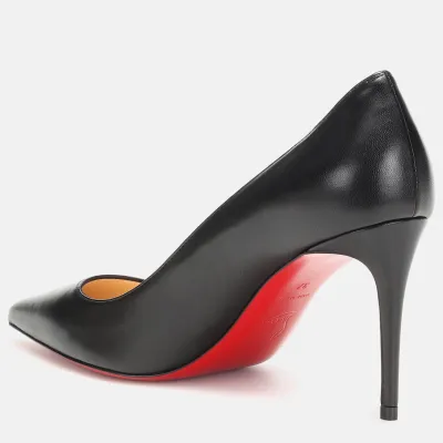 Christian Louboutin Black leather heels