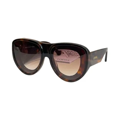 Loewe glasses black/black blue/black red/mirrored black/black orange/leopard brown/leopard green/leopard red/mint color Size 61口16-140