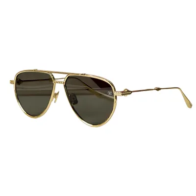 Valentino Piolt glasses green gold/red/black gold/purple gold/brown gold color Size 59-15-145