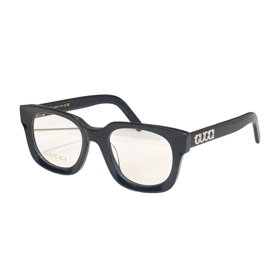 Gucci square frame glasses red black/black pink/leopard black/leopard/black gold/black silver/black color Size 51口22-145