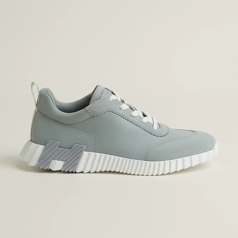 HERMES Tênis Azul Saltitantes Sapatos Esportivos