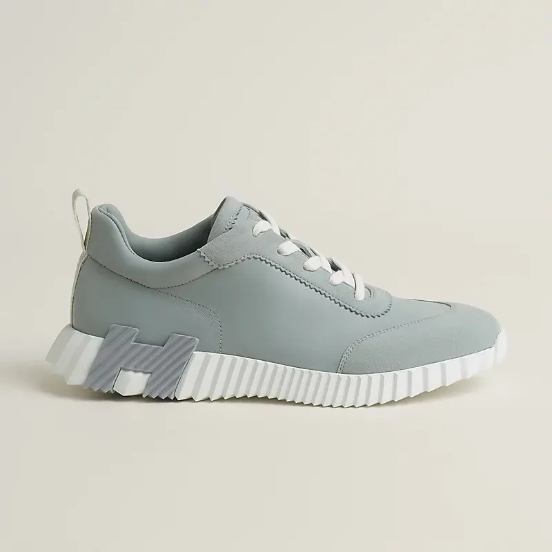 HERMES Blue Sneakers Bouncing Sports Shoes