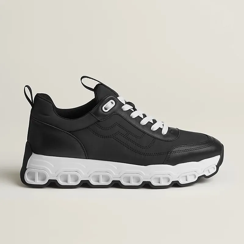 HERMES lmpulse Sneakers Black Sports Shoes