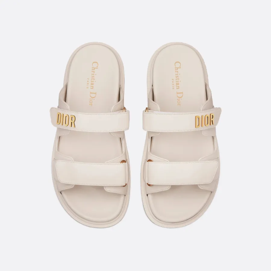 Dior white thick bottom Slippers