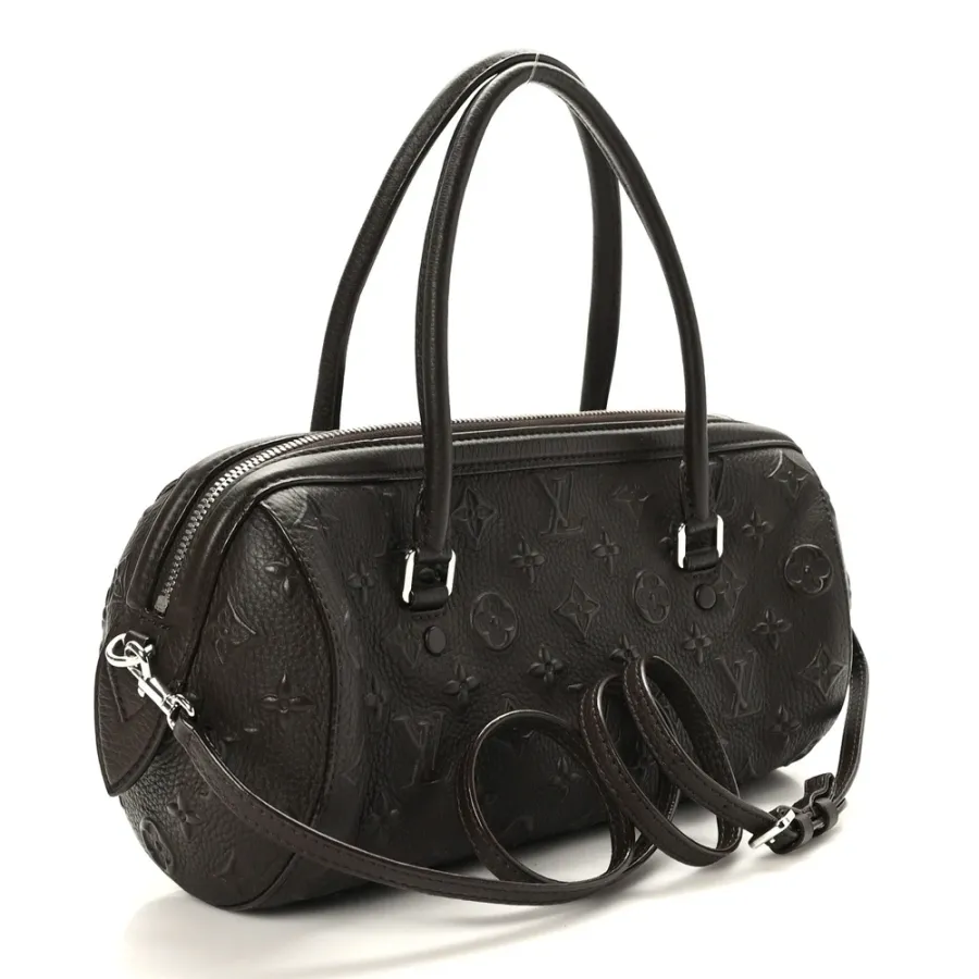 Louis Vuitton Neo Papillon PM Marron Monogram Canvas Revelation Silver Hardware