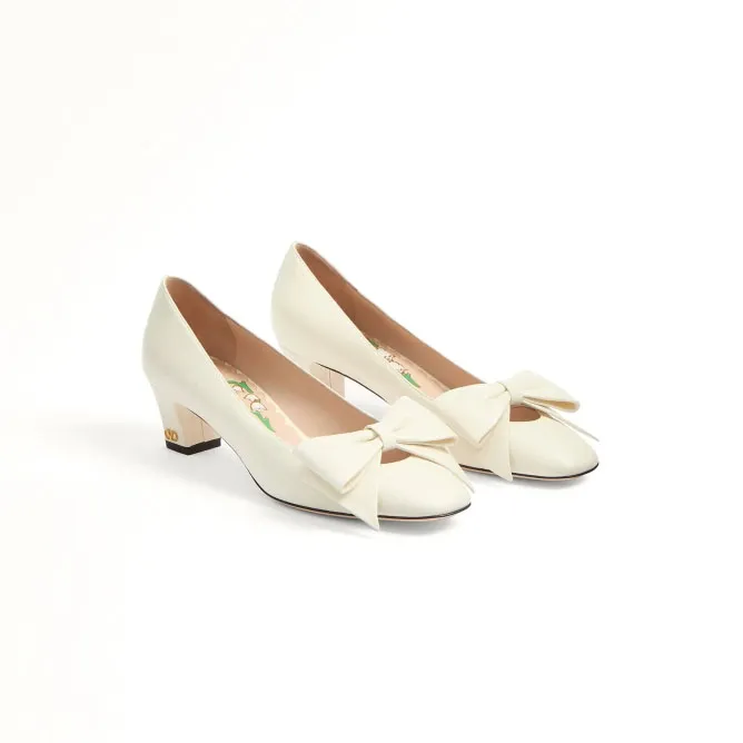 VALENTINO Sheepskin heels (4.5 cm high heel)