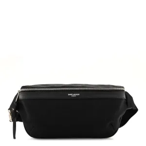 Saint Laurent Small Belt Bag Black Classic Canvas