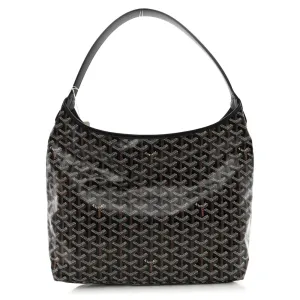 Goyard Boheme Hobo PM Black Goyardine Canvas