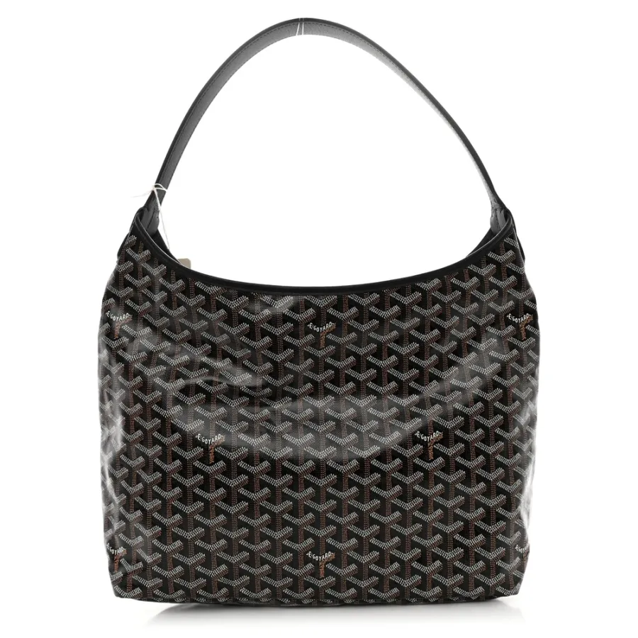 Goyard Boheme Hobo PM Black Goyardine Canvas